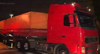 Caminhoneiro atropela homem que dormia embaixo de seu veículo