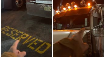 Caminhoneiro no Estados Unidos tem que pagar R$ 70 reais para dormir em posto de combustível