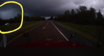 Caminhoneiros nos EUA liga para se despedir de familiares após entrar em tornado