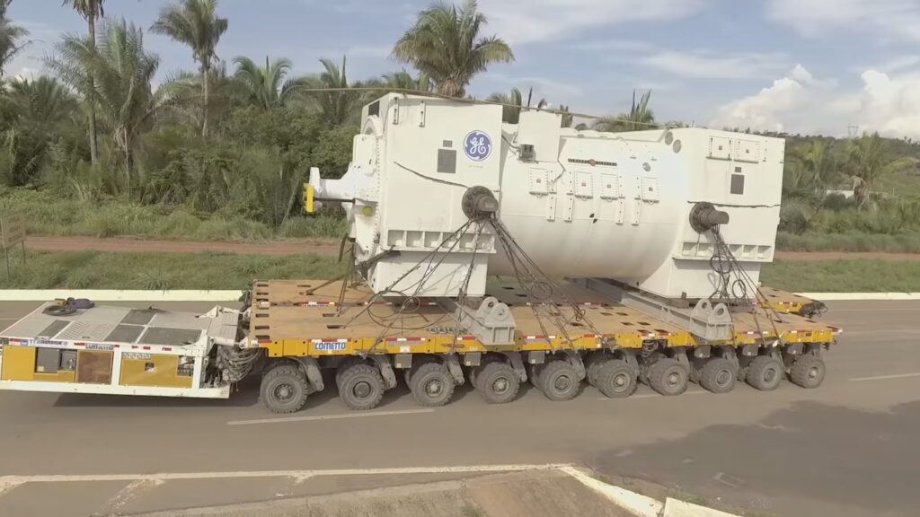 Maior transporte especial realizado no Brasil