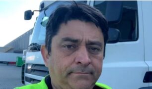 Caminhoneiro autônomo vende caminhão para ir trabalhar em Portugal como carregador de caminhão
