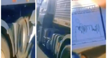 Caminhoneiro desabafa após ser multado pela PRF por trafegar com caminhão sujo