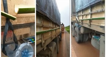 Caminhoneiro desenvolve sistema para captação de água em carreta