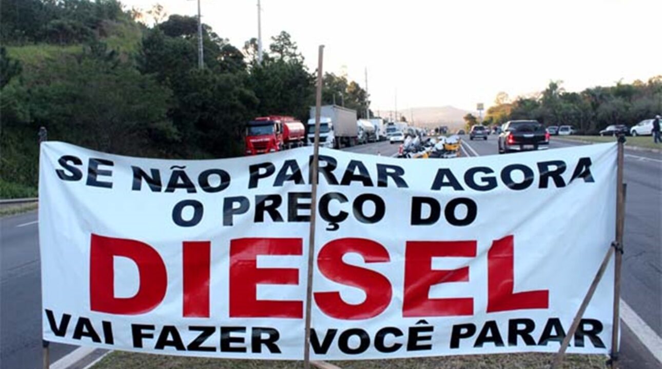 Aumento do diesel em fevereiro aquece discussão sobre possível greve dos caminhoneiros