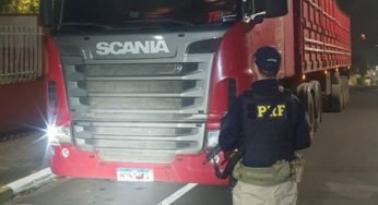 PRF recupera carreta roubada após 1 dia em Florianópolis