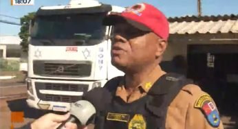 Perseguição a ladrão de caminhão quase acaba em tragédia no Paraná