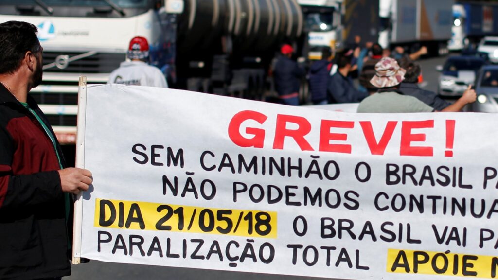 Quatro anos de uma das greve mais significativas da categoria caminhoneira