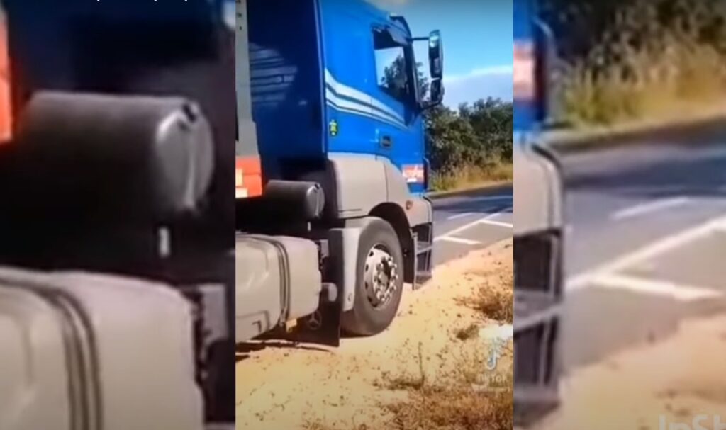 Caminhoneiro é bloqueado por patrão no meio do nada