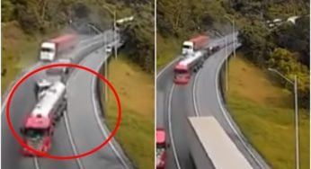 Olha o que esse motorista de caminhão fez para salvar a vida de outro amigo