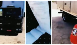 Caminhoneiro com adesivo no para-brisas é multado dez vezes