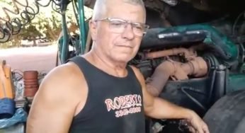 Caminhoneiro pede ajuda após trágico acidente com seu caminhão