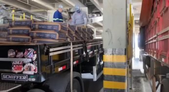 Frete de cimento tem rendimento superior a muito frete de ceasa