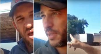 Caminhoneiro desce a lenha nos políticos
