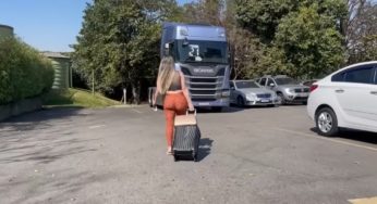 Caminhoneira Aline se revolta após receber multa sem ser parada: “Nem me abordaram!”