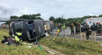 Saiu o laudo do acidente com o ônibus que matou o cantor Aleksandro e outras cinco pessoas