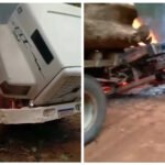 Caminhoneiro denuncia Ibama colocou fogo no meu caminhão