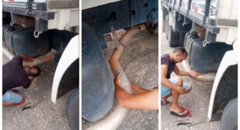 Caminhoneiro não aguenta mais: “Dinheiro das multas dar pra comprar outro caminhão!”