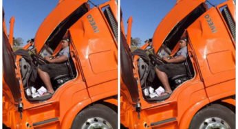 Caminhoneiro sobrevive ileso a acidente por milagre