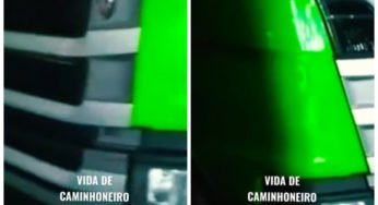 Carreta largada em posto de combustível fica mais de 12 horas com alarme ligado