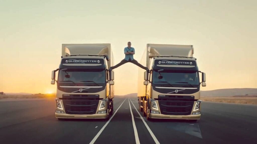 Como foi feito o comercial da Volvo com o ator Jean-Claude Van Damme