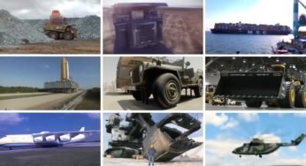 Conheça as maiores máquinas de transporte do planeta