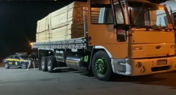 Caminhoneiro desiste da profissão após ter caminhão arqueado apreendido pela PRF