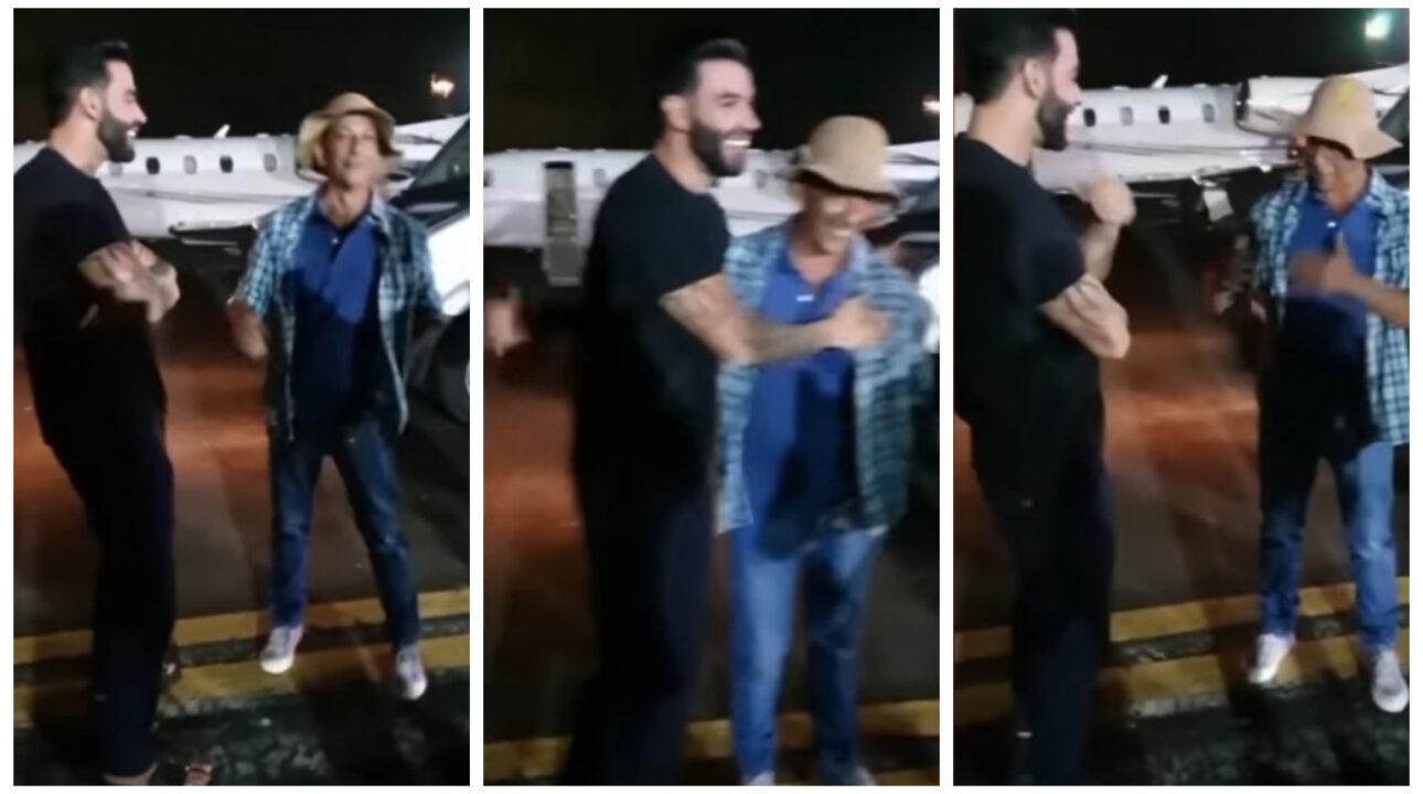 Marquinhos boiadeiro se encontra com ídolo sertanejo em conversa irreverente