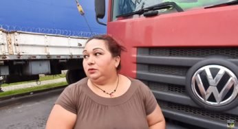Conheça a história da caminhoneira Cristina