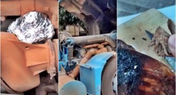 Costela assada na turbina do caminhão, será que funciona?