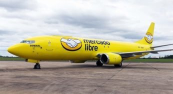 Gol entrega para o Mercado Livre seu primeiro avião personalizado da marca