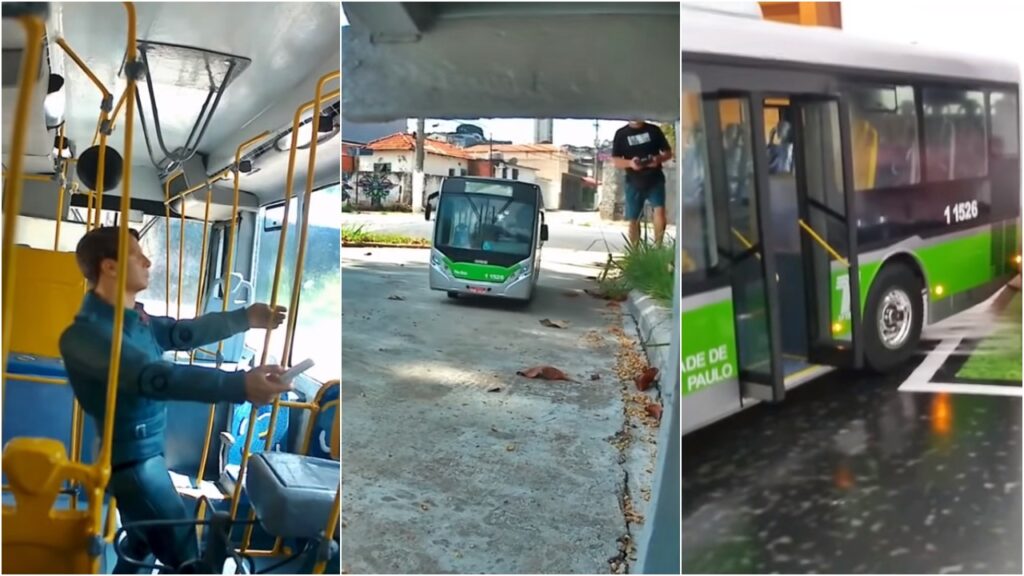 Homem fabrica uma réplica perfeita de um ônibus