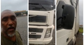 Caminhoneiro acusado injustamente se defende de Fake News
