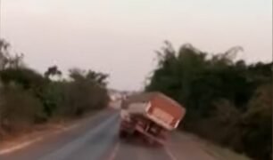 Caminhoneiro é flagrado dando Quebra de Asa e acaba sujando o nome da categoria
