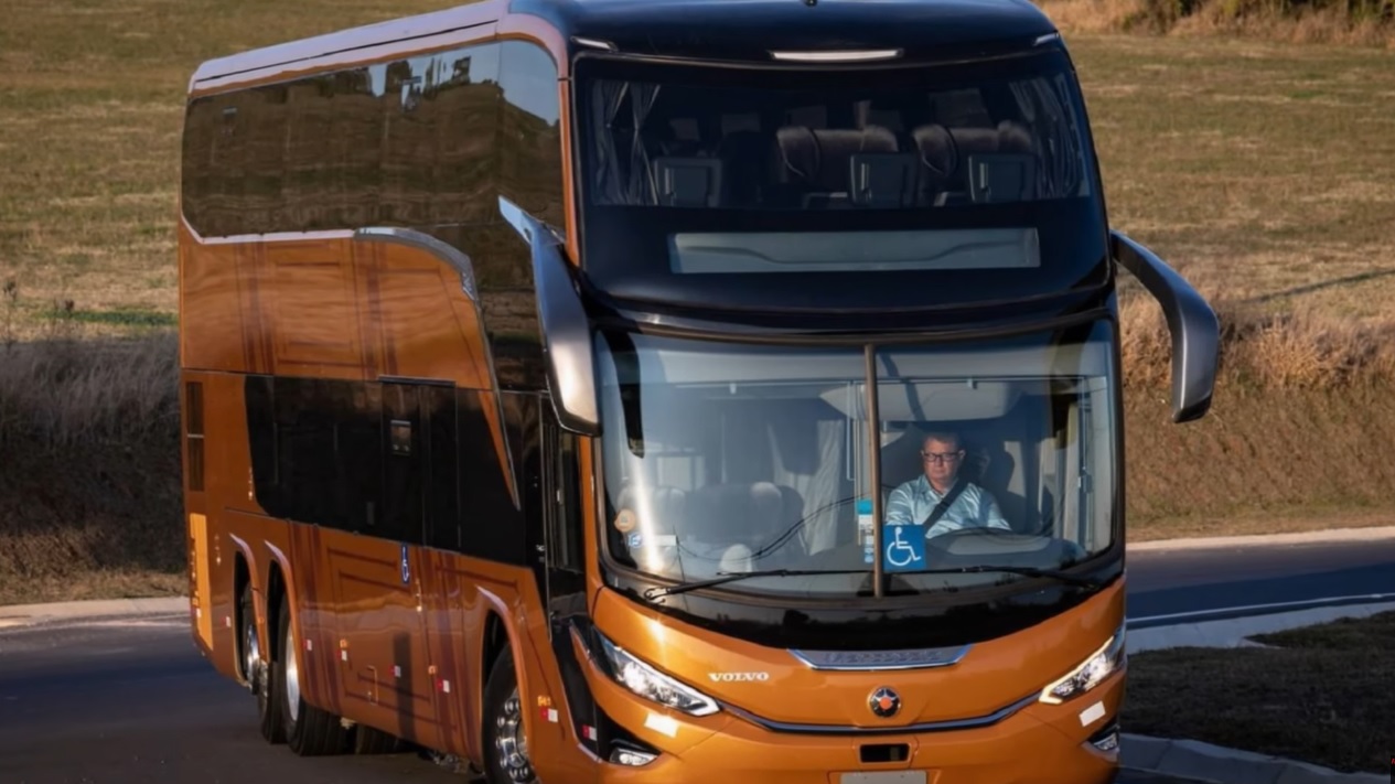 Conheça o ônibus mais potente do Brasil com 510 cavalos