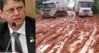 Ex-ministro da infraestrutura é cobrado em relação à obras inacabadas durante a sua gestão