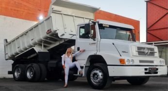 Porque o modelo Mercedes-Benz L-1620 é considerado o mais indicado para ter caçamba.