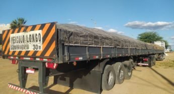 PRF Flagra 75 toneladas de Excesso de Peso no Sertão Pernambucano