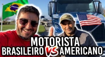 Entenda a diferença entre caminhoneiro brasileiro e o americano