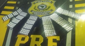 PRF flagra motorista com 360 comprimido de rebite para revender