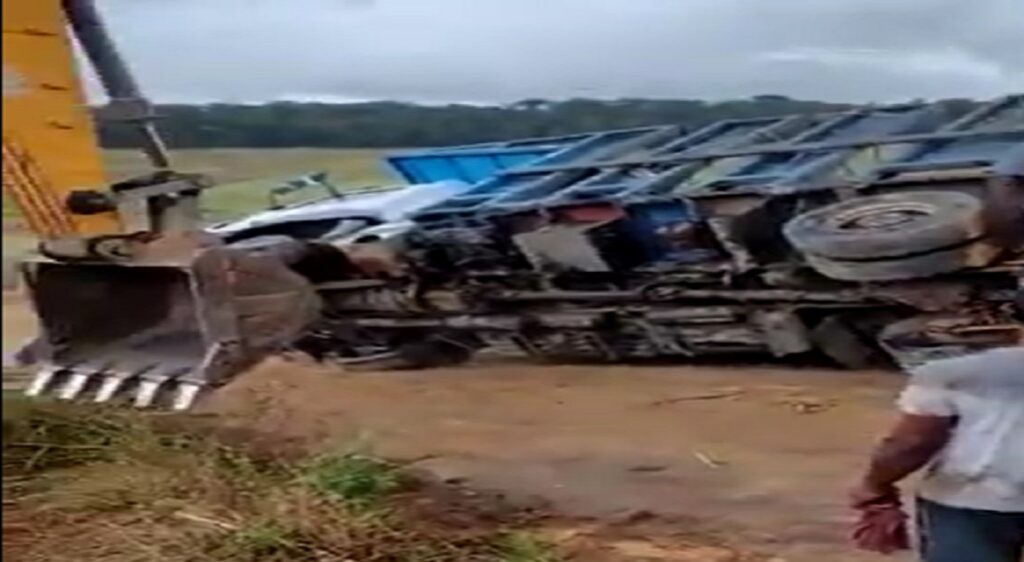 Polícia Rodoviária Federal recupera caminhão roubado na BR-262