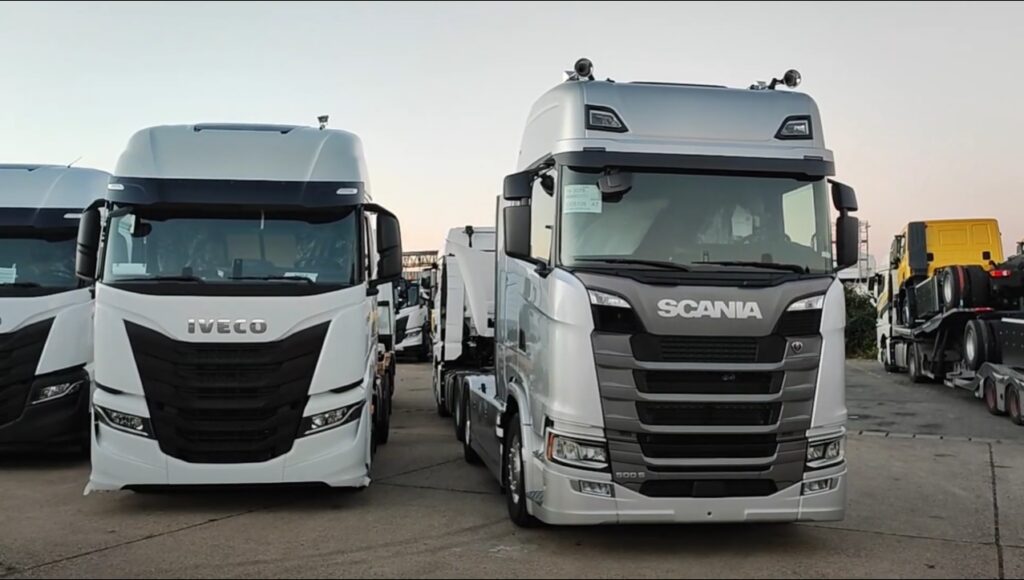 Será que a Iveco copiou a Scania