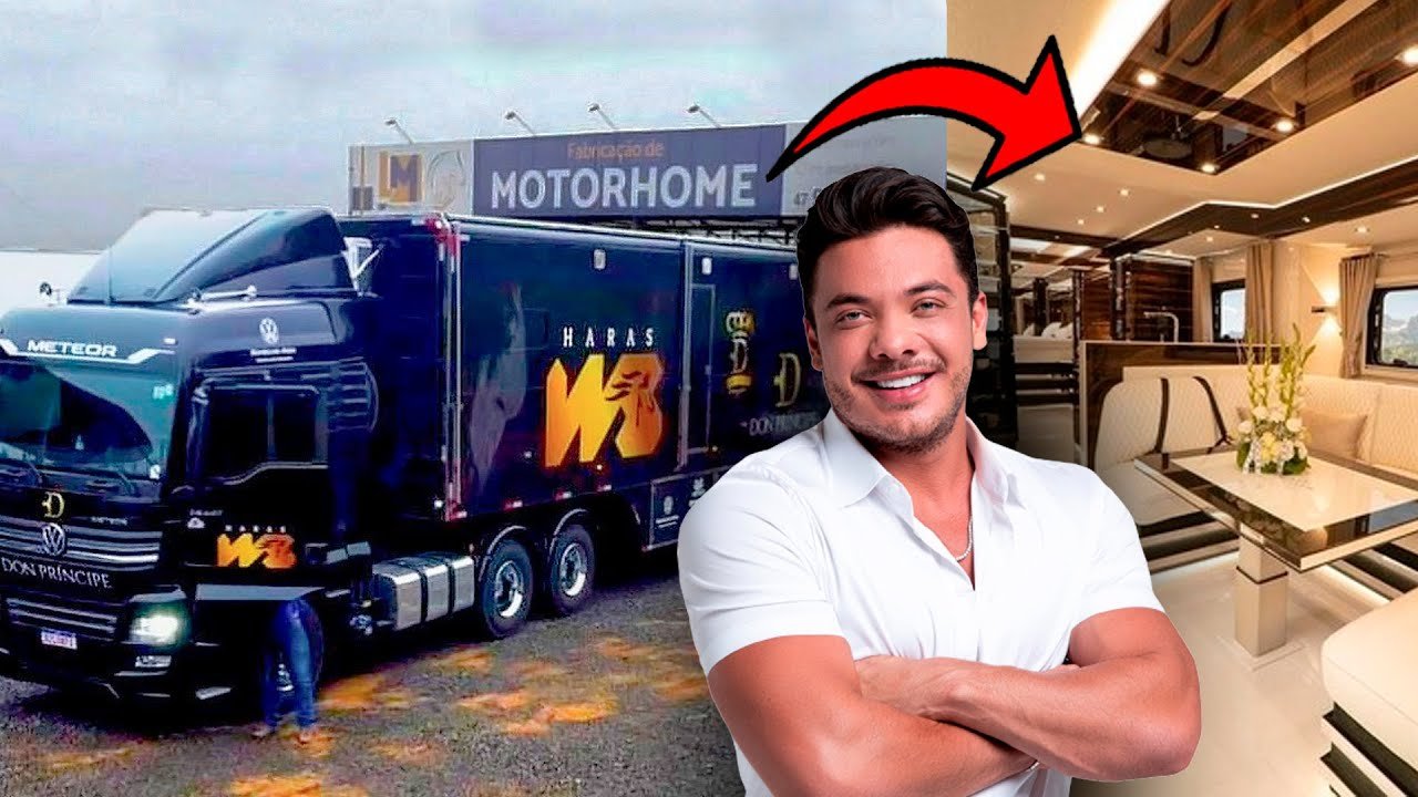 Wesley Safadão constrói luxuosa mansão em carreta avaliado em mais de R$ 1 milhão de reais