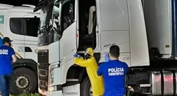 Caminhoneiro é encontrado morto dentro do próprio caminhão na fronteira