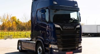 O primeiro caminhão Scania com o motor mais potente foi entregue na Ucrânia