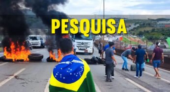 Você é a favor da paralização realizada pelos os caminhoneiros?