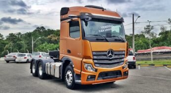 Veja quanto custa o Actros 2548 Euro 6 sem retrovisor 0KM