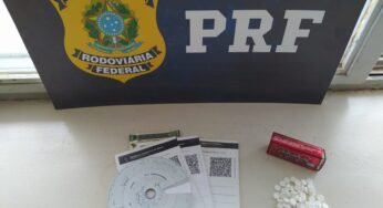 Motorista de caminhão é flagrado com mais de 50 comprimidos de rebite em Minas Gerais