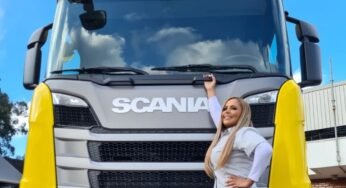 Marcinha caminhoneira mostra como é o dia a dia na profissão