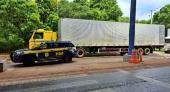 Motorista de caminhão é detido, pela PRF de Mato Grosso, com caminhão adulterado