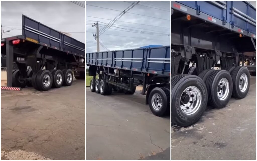 Caminhão arqueado está fora da lei? cabelo bate record com molas